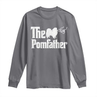 Pomeranian Dad Long Sleeve Shirt The Pom Father Fathers Day Gifts For Dog Lovers