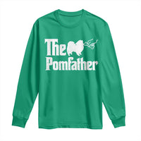 Pomeranian Dad Long Sleeve Shirt The Pom Father Fathers Day Gifts For Dog Lovers