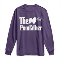 Pomeranian Dad Long Sleeve Shirt The Pom Father Fathers Day Gifts For Dog Lovers