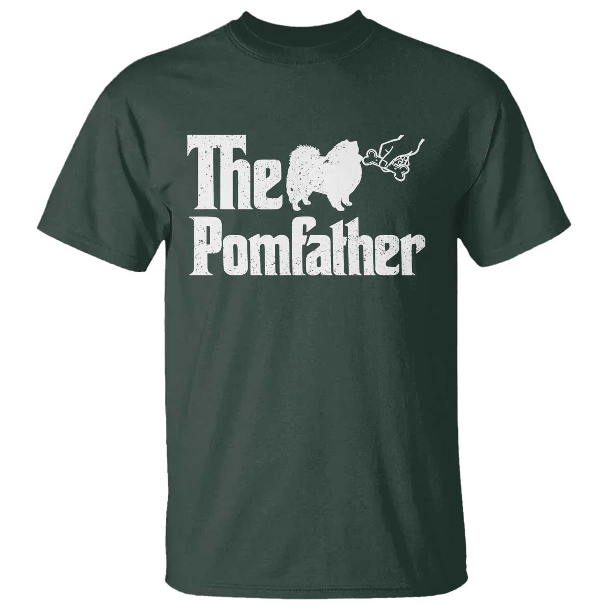 Pomeranian Dad T Shirt The Pom Father Fathers Day Gifts For Dog Lovers