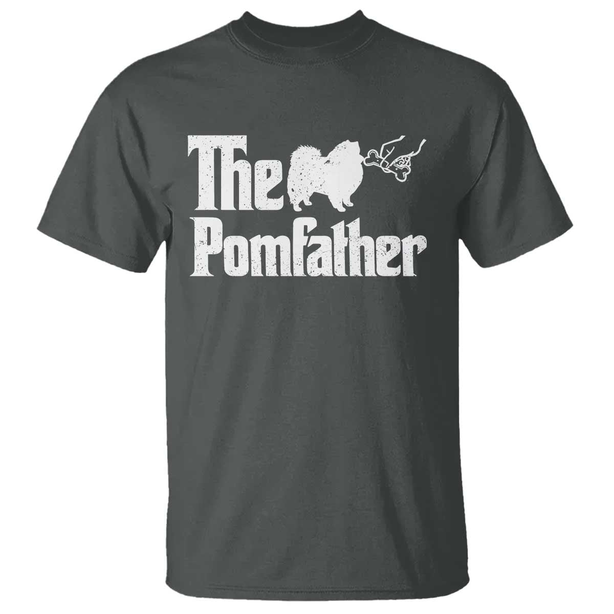 Pomeranian Dad T Shirt The Pom Father Fathers Day Gifts For Dog Lovers