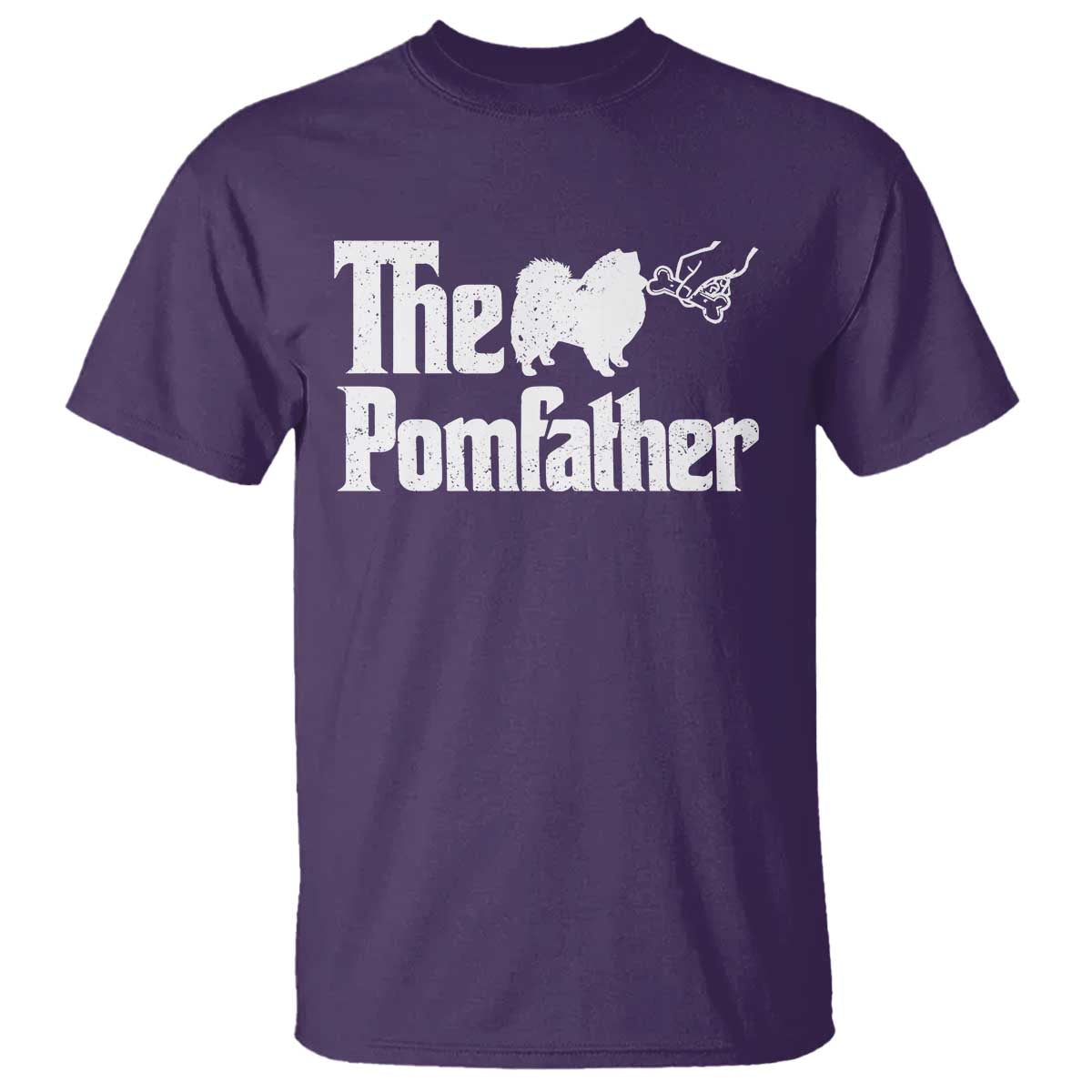 Pomeranian Dad T Shirt The Pom Father Fathers Day Gifts For Dog Lovers