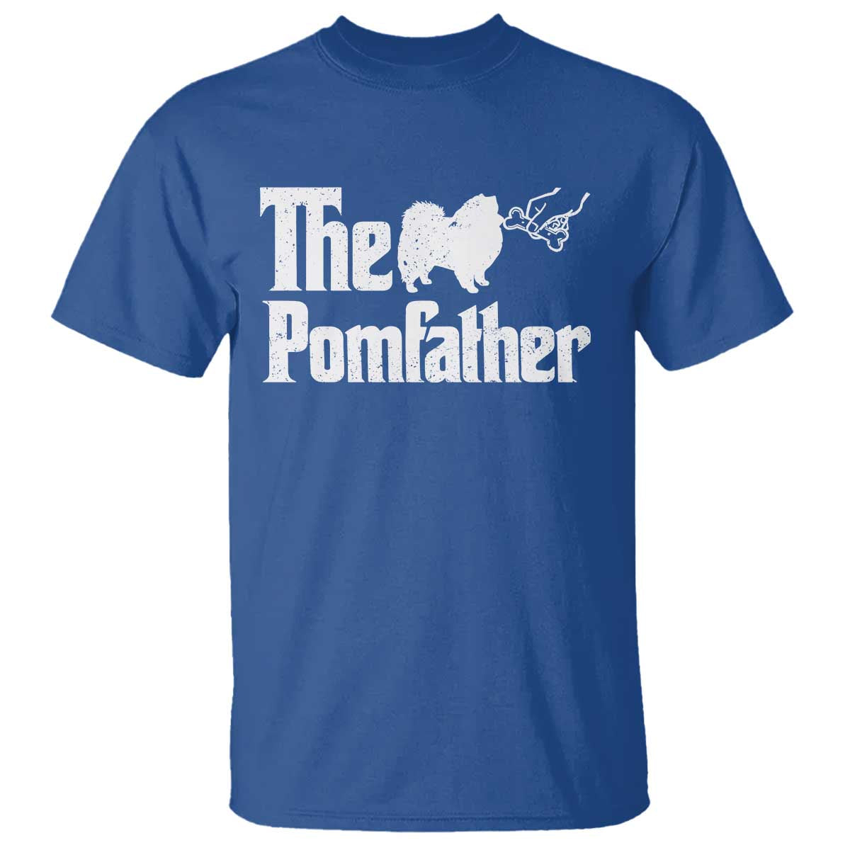 Pomeranian Dad T Shirt The Pom Father Fathers Day Gifts For Dog Lovers