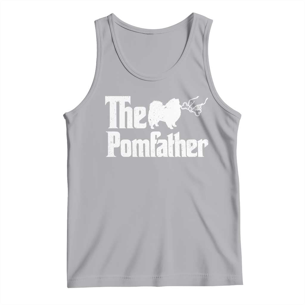 Pomeranian Dad Tank Top The Pom Father Fathers Day Gifts For Dog Lovers