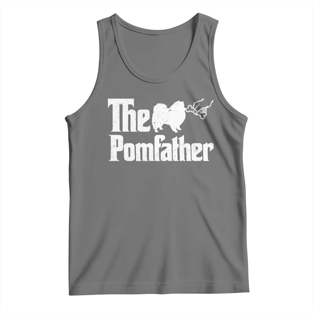 Pomeranian Dad Tank Top The Pom Father Fathers Day Gifts For Dog Lovers