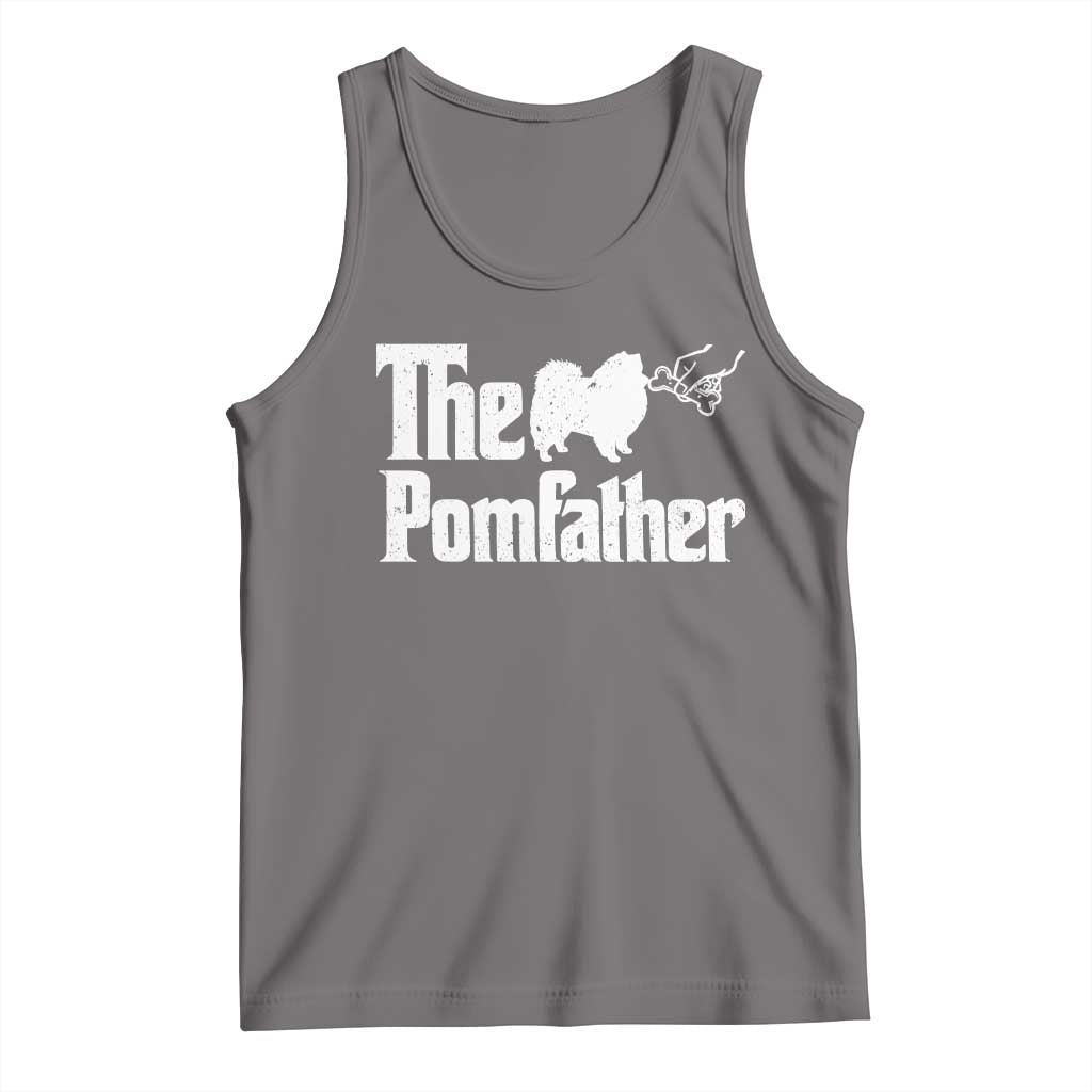 Pomeranian Dad Tank Top The Pom Father Fathers Day Gifts For Dog Lovers
