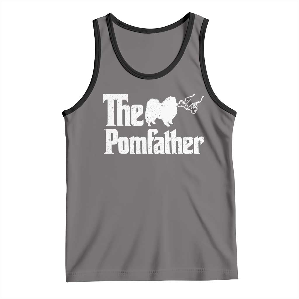 Pomeranian Dad Tank Top The Pom Father Fathers Day Gifts For Dog Lovers