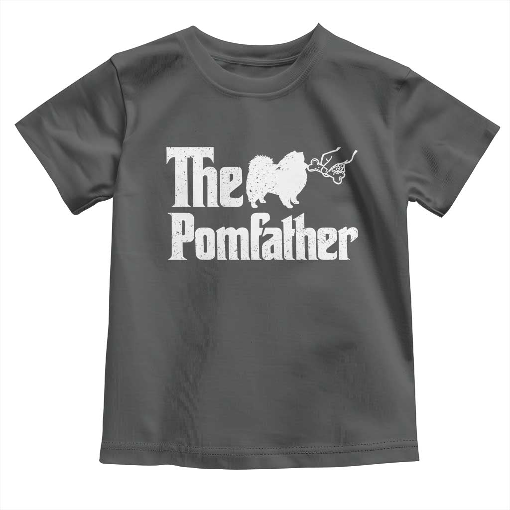 Pomeranian Dad Toddler T Shirt The Pom Father Fathers Day Gifts For Dog Lovers