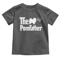 Pomeranian Dad Toddler T Shirt The Pom Father Fathers Day Gifts For Dog Lovers