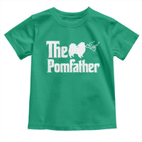 Pomeranian Dad Toddler T Shirt The Pom Father Fathers Day Gifts For Dog Lovers
