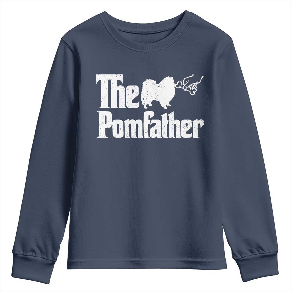 Pomeranian Dad Youth Sweatshirt The Pom Father Fathers Day Gifts For Dog Lovers
