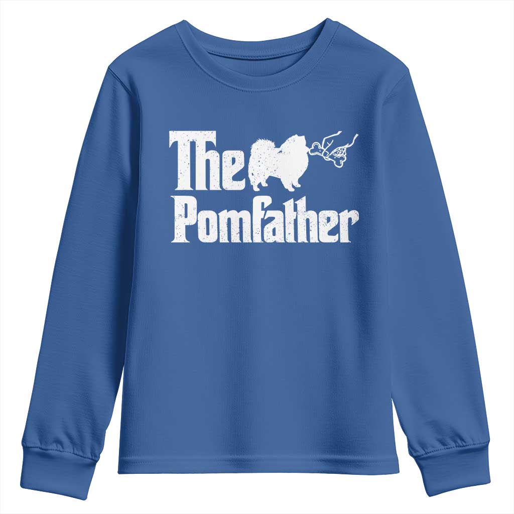 Pomeranian Dad Youth Sweatshirt The Pom Father Fathers Day Gifts For Dog Lovers