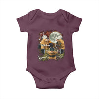 Hamster Deadlift Baby Onesie Funny Cute Rat Fitness Gym Weightlifting Meme