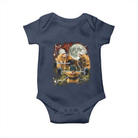 Hamster Deadlift Baby Onesie Funny Cute Rat Fitness Gym Weightlifting Meme