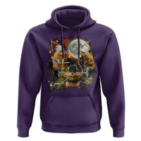Hamster Deadlift Hoodie Funny Cute Rat Fitness Gym Weightlifting Meme
