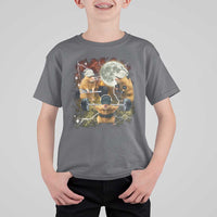 Hamster Deadlift T Shirt For Kid Funny Cute Rat Fitness Gym Weightlifting Meme