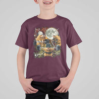 Hamster Deadlift T Shirt For Kid Funny Cute Rat Fitness Gym Weightlifting Meme