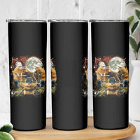 Hamster Deadlift Skinny Tumbler Funny Cute Rat Fitness Gym Weightlifting Meme