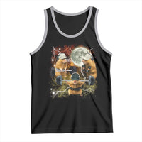 Hamster Deadlift Tank Top Funny Cute Rat Fitness Gym Weightlifting Meme