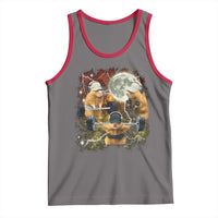 Hamster Deadlift Tank Top Funny Cute Rat Fitness Gym Weightlifting Meme