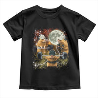 Hamster Deadlift Toddler T Shirt Funny Cute Rat Fitness Gym Weightlifting Meme
