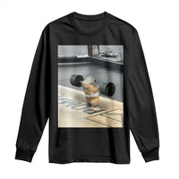 Hamster Gym Long Sleeve Shirt Funny Rat Workout Weightlifting Pump Cover