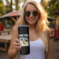 Hamster Gym Skinny Tumbler Funny Rat Workout Weightlifting Pump Cover
