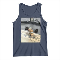 Hamster Gym Tank Top Funny Rat Workout Weightlifting Pump Cover