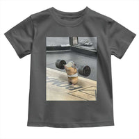 Hamster Gym Toddler T Shirt Funny Rat Workout Weightlifting Pump Cover