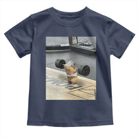 Hamster Gym Toddler T Shirt Funny Rat Workout Weightlifting Pump Cover