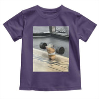 Hamster Gym Toddler T Shirt Funny Rat Workout Weightlifting Pump Cover