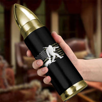 Bigfoot Camo Deer Hunting Bullet Tumbler Camo USA Flag Buck Season Sasquatch