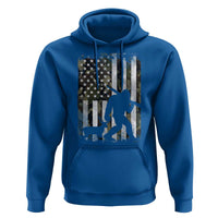 Bigfoot Deer Hunting Hoodie Camo US Flag Deer Elk Buck Hunting Hunter Dad