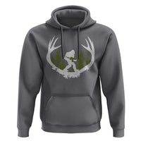 Bigfoot Gun Owner Hoodie Retro Deer Hunting Sasquatch Hunter Dad