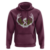 Bigfoot Gun Owner Hoodie Retro Deer Hunting Sasquatch Hunter Dad