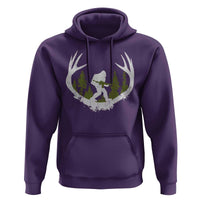 Bigfoot Gun Owner Hoodie Retro Deer Hunting Sasquatch Hunter Dad