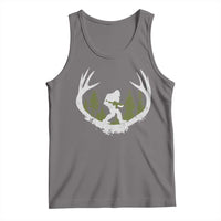 Bigfoot Gun Owner Tank Top Retro Deer Hunting Sasquatch Hunter Dad