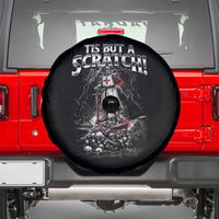 Funny Tis But A Scratch Medieval Warrior Knight Spare Tire Cover Funny Gift Sarcastic Quote