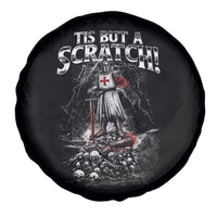 Funny Tis But A Scratch Medieval Warrior Knight Spare Tire Cover Funny Gift Sarcastic Quote