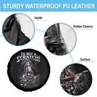 Funny Tis But A Scratch Medieval Warrior Knight Spare Tire Cover Funny Gift Sarcastic Quote