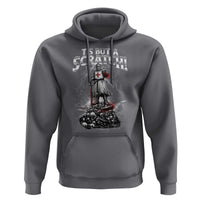 Funny Tis But A Scratch Medieval Warrior Knight Hoodie Funny Gift Sarcastic Quote