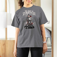 Funny Tis But A Scratch Medieval Warrior Knight T Shirt For Women Funny Gift Sarcastic Quote