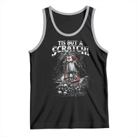 Funny Tis But A Scratch Medieval Warrior Knight Tank Top Funny Gift Sarcastic Quote