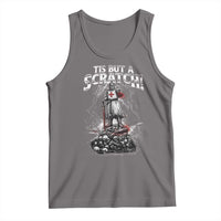 Funny Tis But A Scratch Medieval Warrior Knight Tank Top Funny Gift Sarcastic Quote