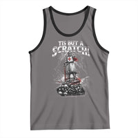 Funny Tis But A Scratch Medieval Warrior Knight Tank Top Funny Gift Sarcastic Quote
