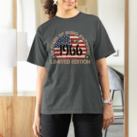 60th Birthday T Shirt For Women Vintage 1966 60 Year Old Birthday USA Flag
