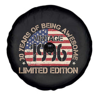 30th Birthday Spare Tire Cover Vintage 1996 30 Year Old Birthday USA Flag