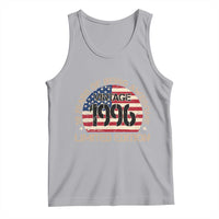 30th Birthday Tank Top Vintage 1996 30 Year Old Birthday USA Flag