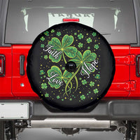Four Leaf Clover Christian Spare Tire Cover Irish Lucky Shamrock Faith Hope Love Religious