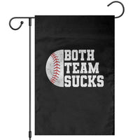Funny Baseball Garden Flag Both Teams Sucks Meme
